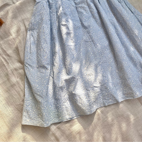 Baby Blue Floral Dress - Picture 3 of 5